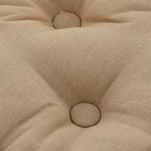 Подушка на стул (пуф) DE'NASTIA 40x40х8см 100%Хлопок дыня P111161 000000000001199508