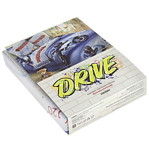 Комплект постельного белья 1,5-спальный DRIVE Мотокросс 100%хлопок поплин 110гр/м рисунок 1613/1627 000000000001169659