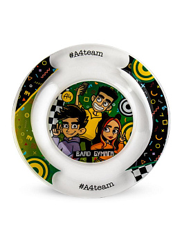 Набор детской посуды 3 предмета ND PLAY Влад А4 и компания стекло 000000000001221868