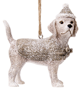 ДУ Пёсик в сером 7х4х7,5см 75134 000000000001166000