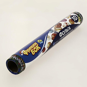 Фольга 0,31х10м 10мкм Фрекен БОК алюминий 000000000001121045