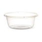 Миска 4,5л 28см круглая прозрачный пластик