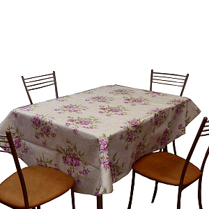 Овальная скатерть DekorTex, 140х170 см, хлопок 000000000001126447