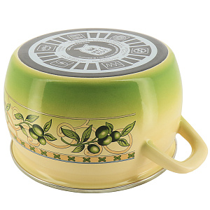 Кастрюля 3л глубокая стеклянная крышка 170615 000000000001156446