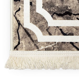 Ковер 60х90см Мрамор коричневый полиэстер 000000000001213327