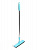 Окномойка 75-125см LUCKY с телескопической ручкой голубой нержавеющая сталь/пенополиуретан/резина 000000000001217310