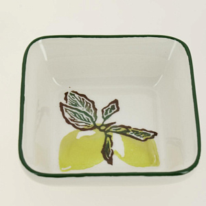 Cалатник 11х11см CERA TALE Лимоны квадратный керамика глазурованная 000000000001206495