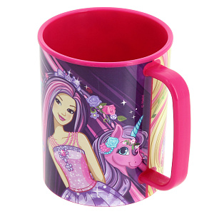 Кружка Барби, 330мл, пластик 000000000001161909