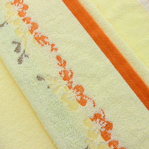 Полотенце Флер DE'NASTIA 70х130см оранжевый 100%Хлопок T000034 000000000001104387