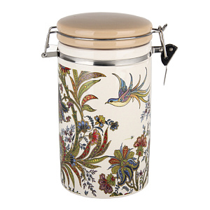 Банка для сыпучих продуктов 1000мл с клипсой п/упBright Ornamental,ZF6263-21 000000000001193099