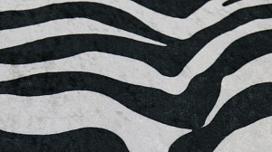 Коврик универсальный 80х150см ПОСУДА ЦЕНТР Зебра для прихожих полиэстер 000000000001187095