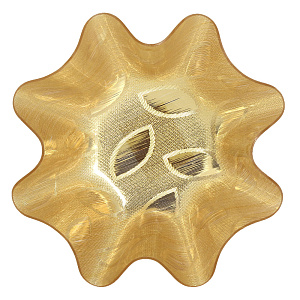 Блюдо круглое Золото, 22 см 000000000001176867