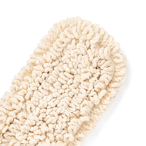 Насадка для швабры 40x11,5см DE'NASTIA NEW молочный микрофибра 000000000001222333