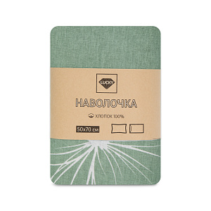 Наволочки 50х70см 2шт LUCKY принт в ассортименте поплин хлопок 100% 000000000001221115