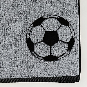 Полотенце махровое 75х150см PRIVILEA Футбол плотность 400гр/м2 хлопок 100% 000000000001206206