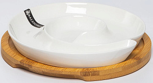 Блюдо 220мм BALSFORD МЕЧТА фигурное на подставке подарочная упаковка 000000000001206632