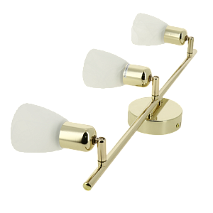 Спот LuceSolara 5039/3PA E14*40W Matt gold 000000000001149659