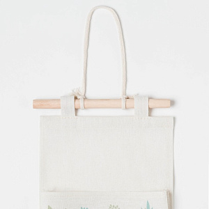 Кармашек текстильный Цветочный магазин 2 отделения 41х20см 4624839 000000000001200838