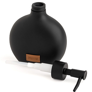 Диспенсер для жидкого мыла DE'NASTIA Джинсовая коллекция черный полирезина 000000000001214350