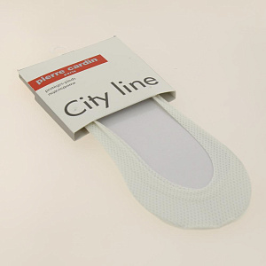 Подследники жен Pierre Cardin LSW 1918 белый. Мелкая перфорация. Силиконовая фиксация по краю(состав:95%х/б, 5%эластан) 000000000001198250