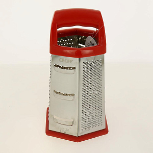 Терка 6-ти гранная 23см CALVE нержавеющая сталь 000000000001196047