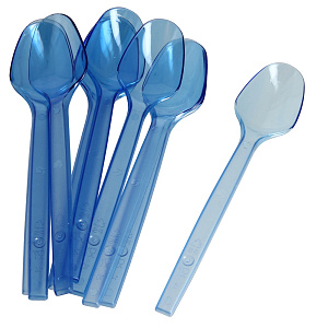 Набор одноразовых чайных ложек Фопос, пластик,  10 шт. 000000000001075091