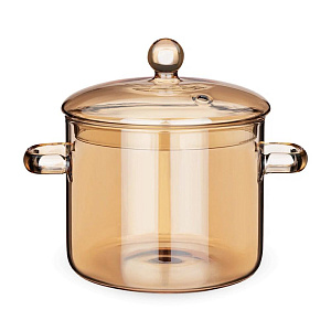 Кастрюля 3л Янтарная стекло 000000000001221358