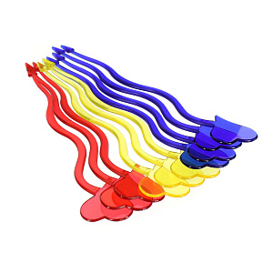 Палочки для коктейля Сердце Rio Fackelmann, 18 см, 10 шт. 000000000001128099