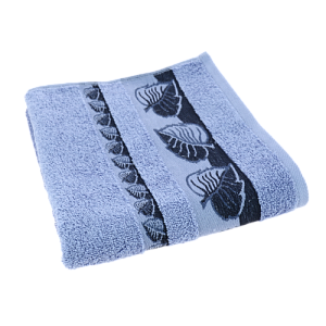 Пол-це 50х90 Лепестки Голуб,хл100%,пл400 000000000001188127