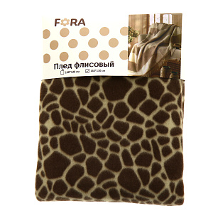 Плед фл160*130,100%ПЭ,140гр.жир.F020002 000000000001173541