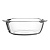 Форма для запекания 1,1л 20х18х7см PYREX Cook&Store с крышкой стекло 000000000001088906