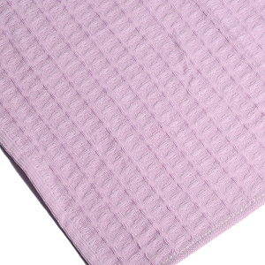 Полотенце кухонное 37х60см СОФТИ крупная вафля сиреневое/лиловое 100% хлопок 000000000001212678