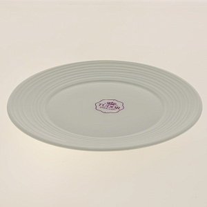 Тарелка десертная 21см TUDOR ENGLAND Royal Circle белый фарфор 000000000001189642