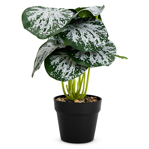 Цветок искусственный растение Камнеломка 20х29см в горшке 000000000001218515