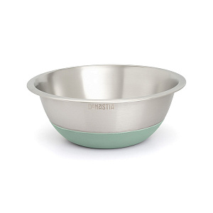 Миска для смешивания продуктов 22см 1,9л DE'NASTIA силиконовое дно мятный нержавеющая сталь 000000000001222308