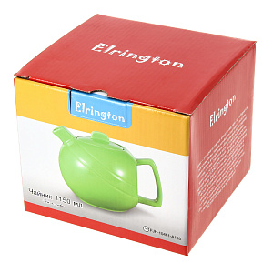 Заварочный чайник Elrington, 1.15л, керамика 000000000001163515