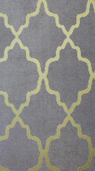 Коврик придверный 50х80см LUCKY Восток серый/золото полиэстер 000000000001203632