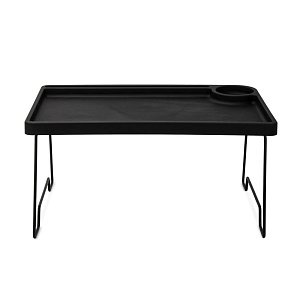 Столик-поднос 52x35x24см FORA складной черный полипропилен 000000000001224921
