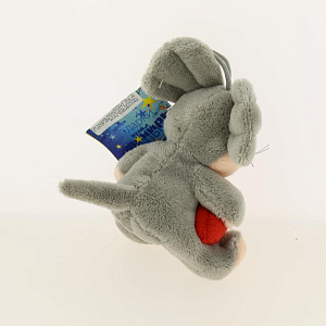 Мягкая игрушка Мышь 0010 с сердцем 10см КМИ5120 000000000001192066