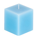 Свеча 7х7х7,5см Classic Square классическая колонна квадратная 000000000001209174