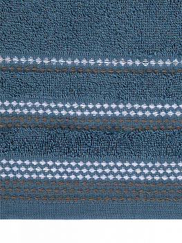 Набор махровых полотенец LUCKY 450gsm 40x60 (2шт) 100% Хлопок фиолетовый/белый D100401 000000000001227641