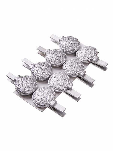 Н-р прищепок Шарики 8шт 12х10х1.5 см 38492 000000000001179869