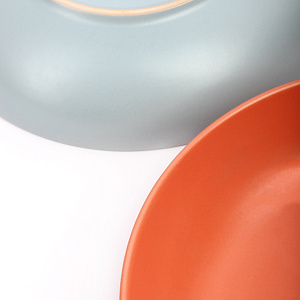 Салатник 23см в ассортименте глазурованная керамика 000000000001213942