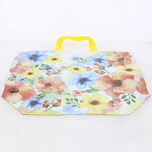 Сумка Эко 50х40см 160мкм ИНТЕРПАК Акварель полиэтилен 000000000001215291