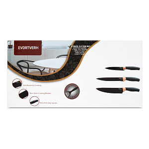 Набор ножей 4 предмета вставка золото металл 000000000001219555