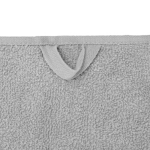 Полотенце махровое 50х90см СОФТИ Ринг светло-серый хлопок 100% 000000000001219601