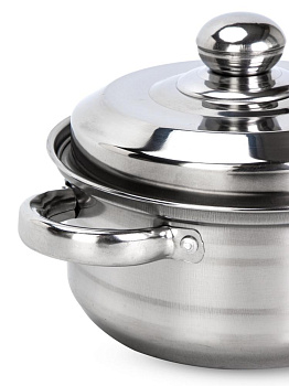 Набор кастрюль 3шт (16/18/20см) нержавеющая сталь 000000000001229054