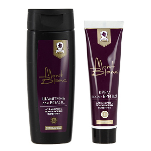 ПН17 Q.P. Legend  Mont blanc (шампунь 250 мл+крем после бритья 100 мл) 000000000001154243