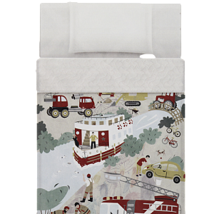 Покрывало 1,5 спальное 145х210см "Этель" Спецтехника микрофибра 5430014 000000000001203355