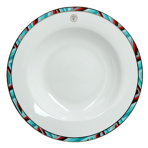 Тарелка суповая 23см VALENTIN YUDASHKIN фарфор LM-11005 000000000001167083
